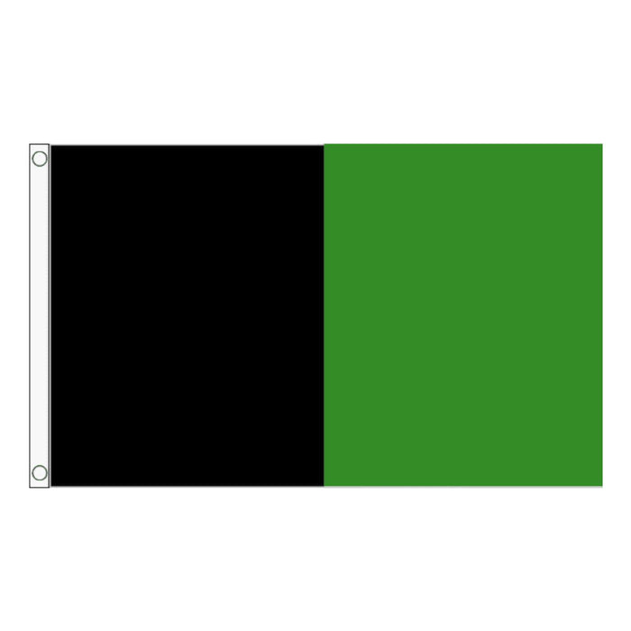 Score More Flag 5x3 Green and Black