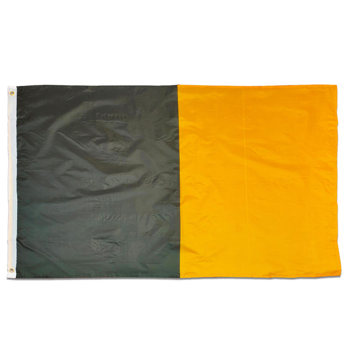 Score More Flag 5x3 Black and Amber