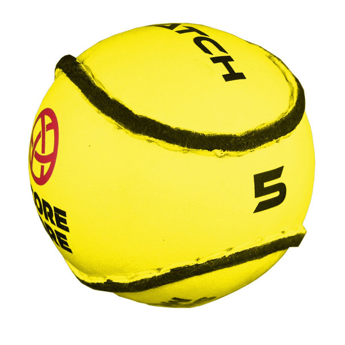 Score More Match Quality Sliotar Size 5 Yellow