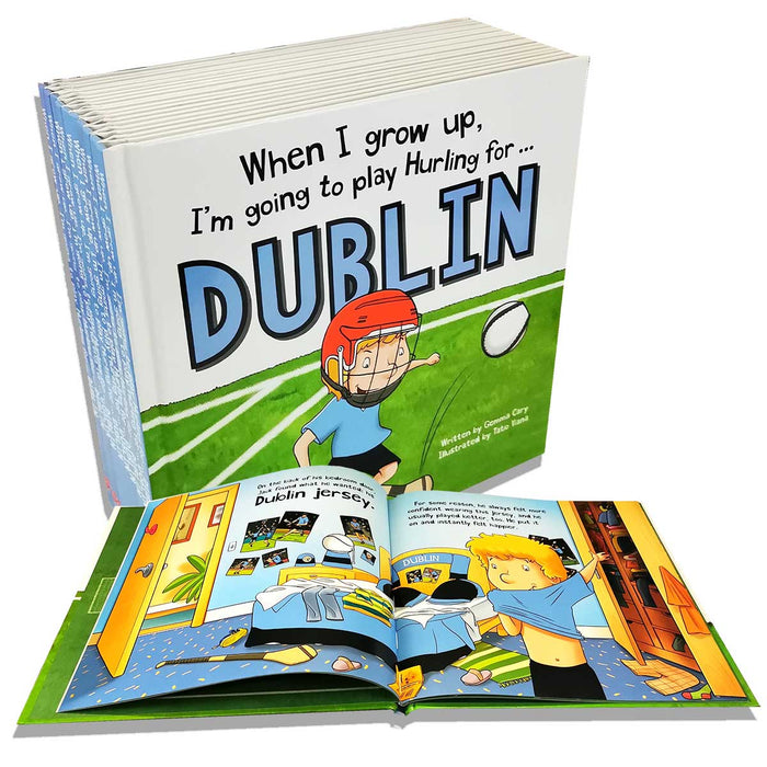 DUBLIN GAA HURLING BOOK WHEN I GROW UP