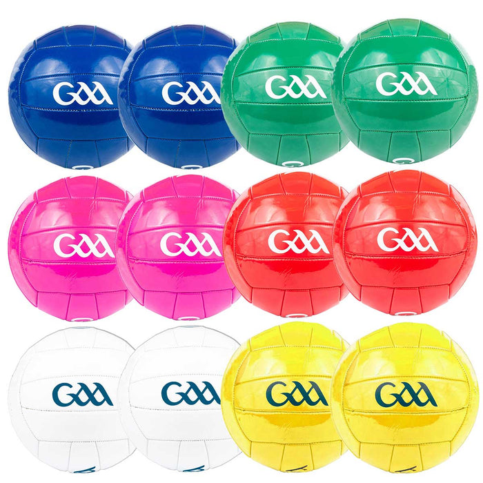 GAA-GAELIC-TRAINER-FOOTBALL-SIZE-5-12-PACK-ASST-COLOURS-BUNDLE