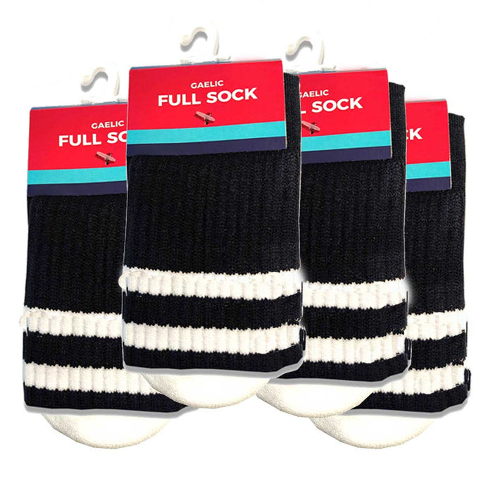 kids long sock black
