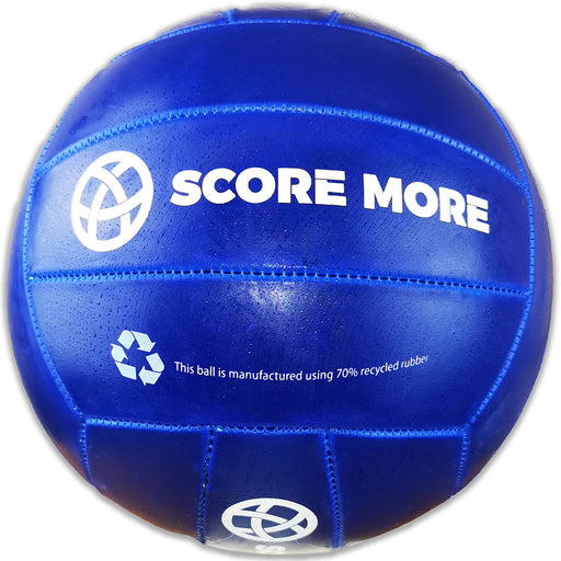 70% recycled rubber BLUE SCORE MORE GAELIC FOOTBALL SIZE 5