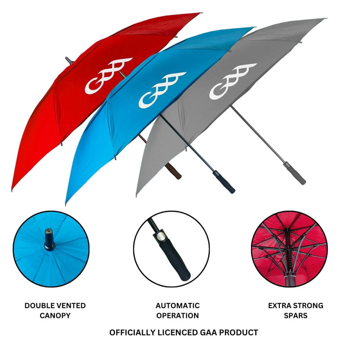 GAA Premium Golf Umbrella Blue