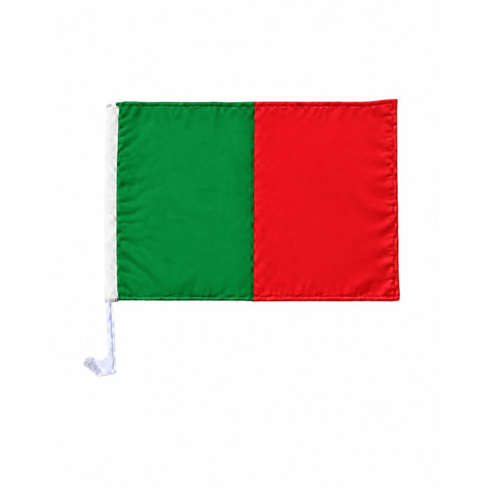 Score More Car Flag Green and Red