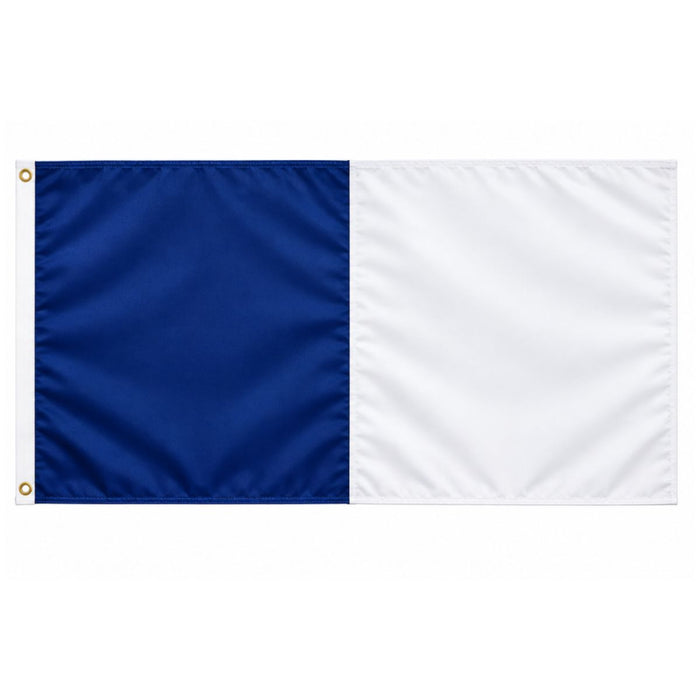 Score More Flag 5x3 Navy and White