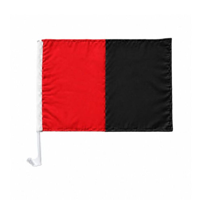Score More Car Flag Red and Black