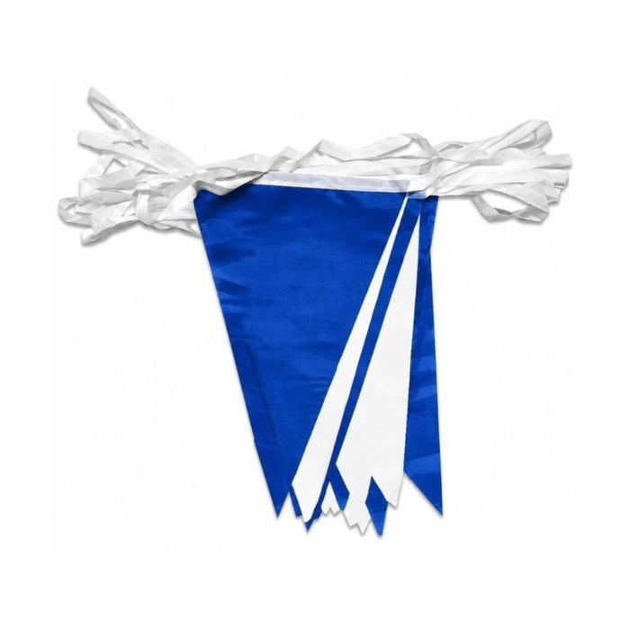 Bunting Royal Blue and White 10m