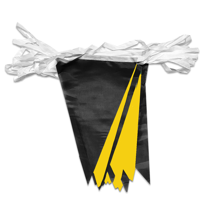 Bunting Black and Amber 10m (33ft)