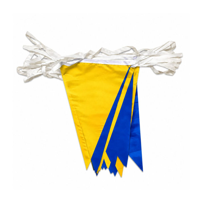 Bunting Yellow and Blue 10m (33ft)