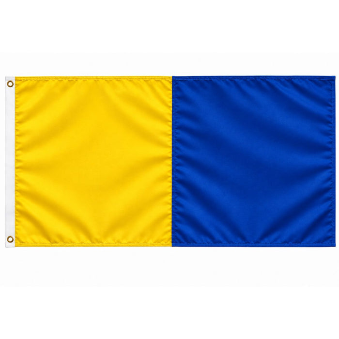 Score More Flag 5x3 Yellow and Blue