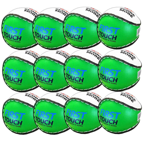 FIRST-TOUCH-SLIOTAR-12-PACK-GREEN