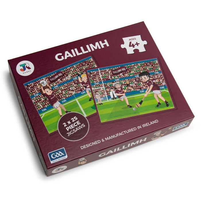 Galway GAA Puzzle 2x 25 piece jigsaws