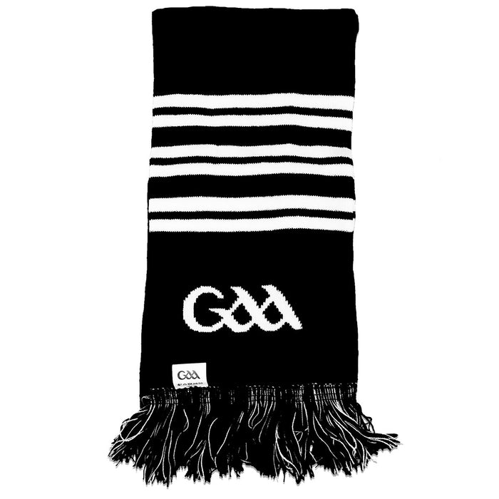 GAA Scarf Black/White