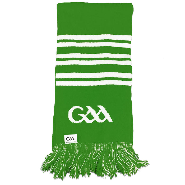 GAA Scarf Green/White