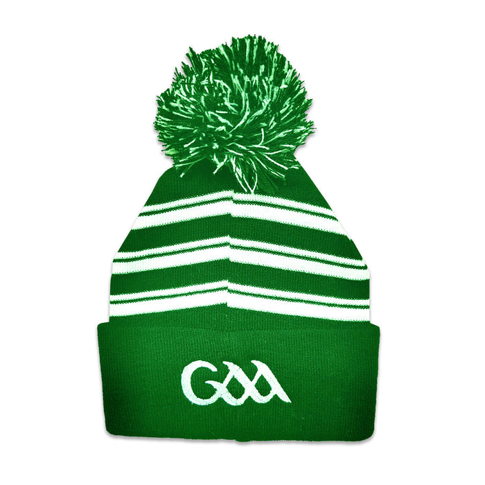 GAA Beanie Green/White