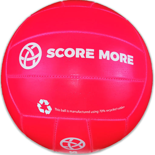 score more pink gaelic football 70% recycled rubber