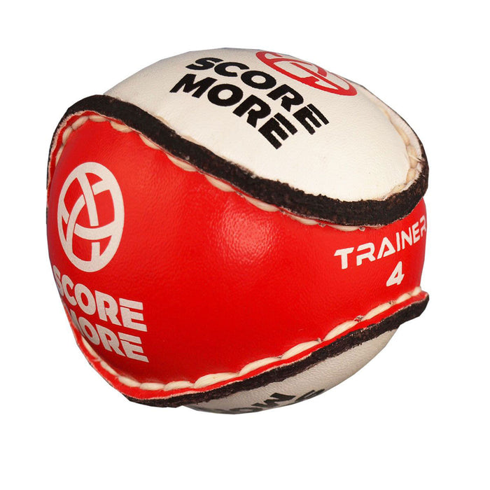 Training Sliotar Size 4 Red & White