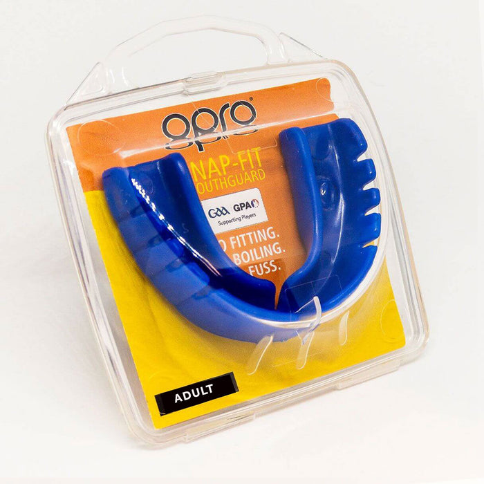 SNAP-FIT Mouthguard Adult - Electric Blue